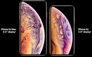 iPhone Xs, Xs Max and Xr