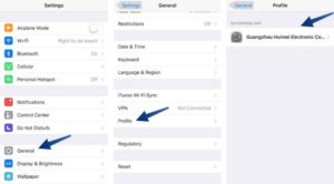 How to Trust an app in iOS