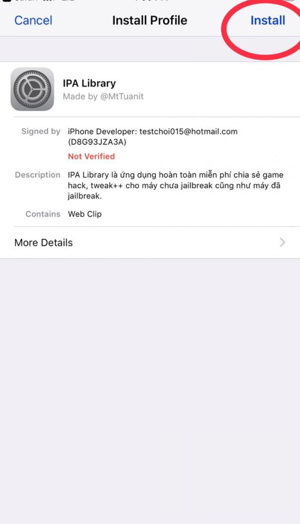 how to install ipa library to install spotify++ ios 12