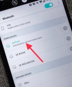 Connect Airpods to Android