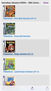GBA ROMS For GBA4iOS