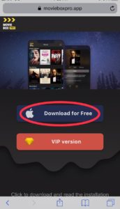 How to download movie box pro in ios12