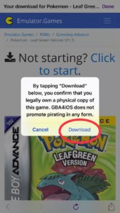 Download GBA Rom in GBA4iOS to Play GBA game