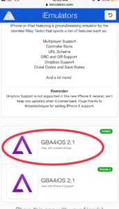 GBA4ios Download