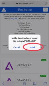 Gba4ios install