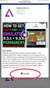 Gba4iOS install