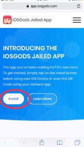 Install iOSGods app