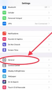 Enable invert colors on iphone
