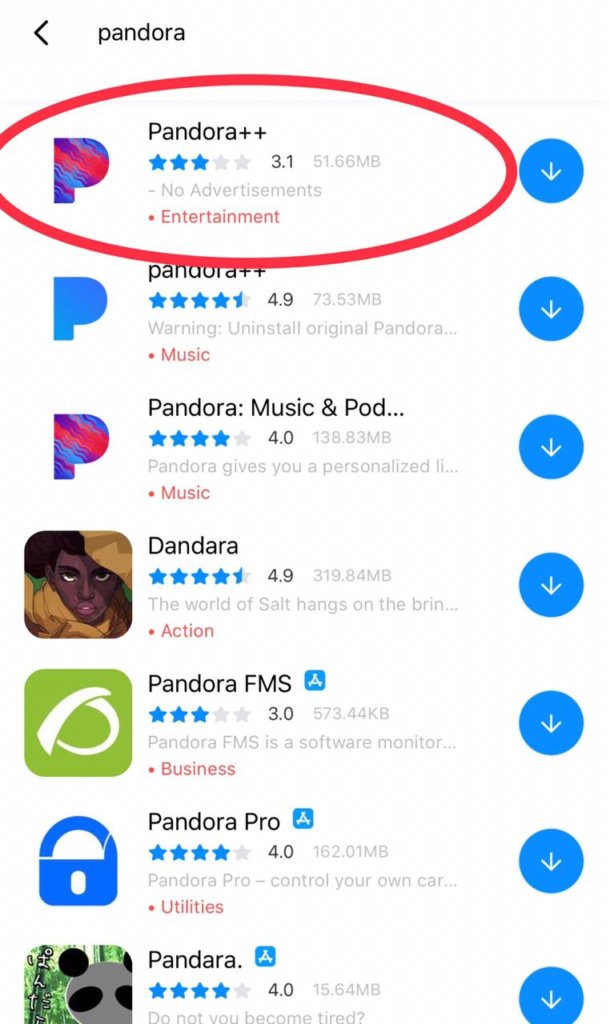 Download Padora++ iOS 13
