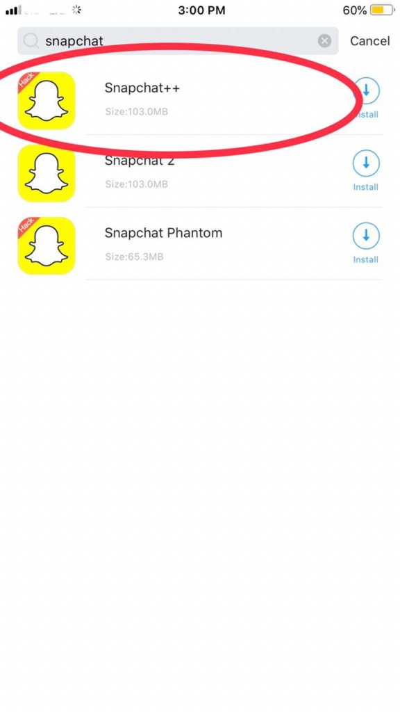Snapchat++ iOS Download