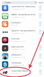 Download Uncover Jailbreak iOS 12
