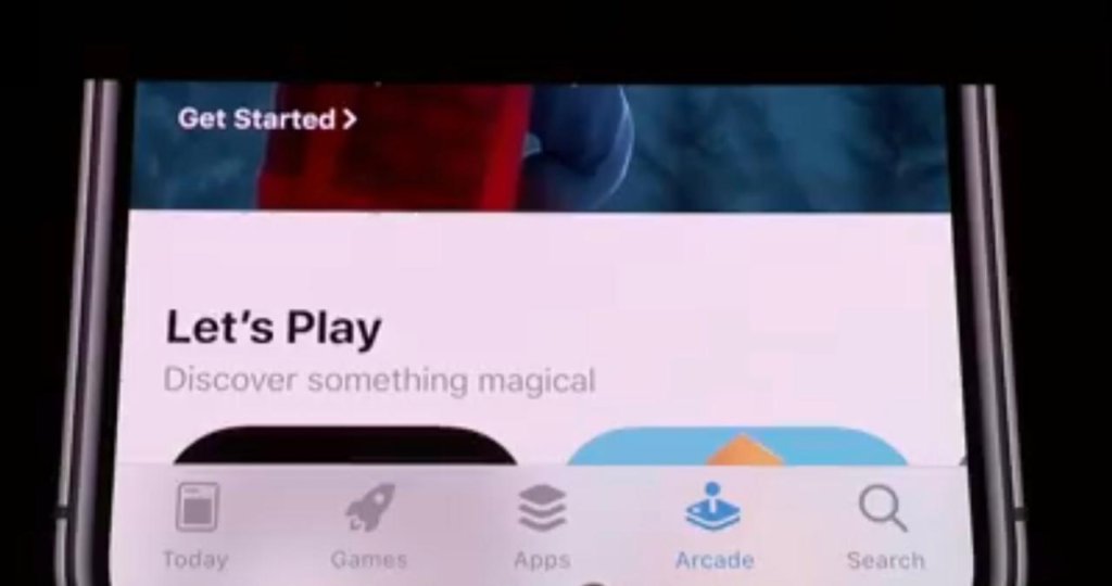 Apple Arcade - a new button in bottom bar