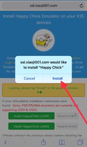 install happy chick ios