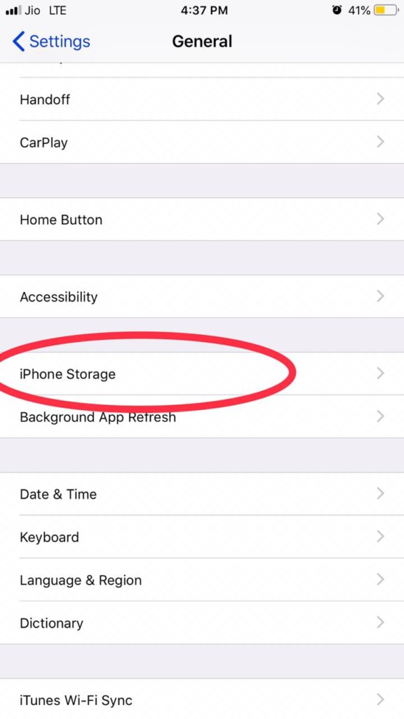 Oflfloading an app