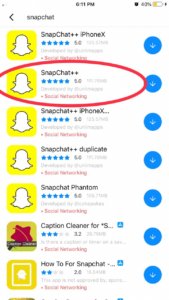 Snapchat ++ iOS 12 Download