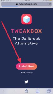 Install Tweakbox