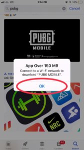 Download PUBG mobile on iPhone without wifi
