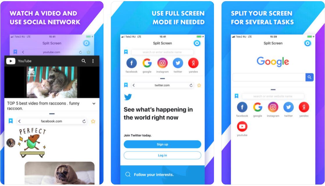 how to use split screen on iPhone