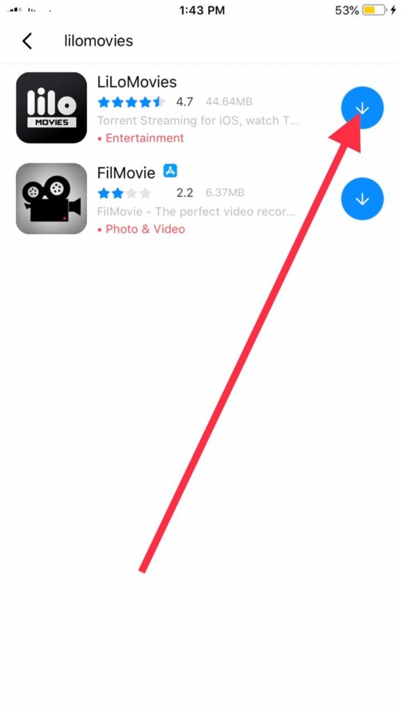 Lilomovies download ios