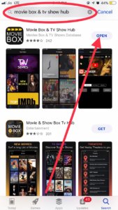 Movie box App Store