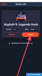 Asphalt 9 Hack iOS Download