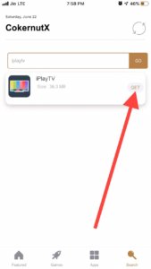 Install iPlayTV iPhone