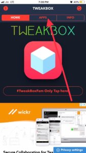 Downloading torngat using Tweakbox