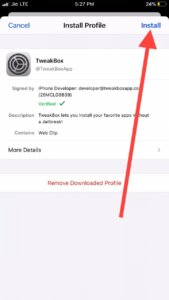 install tweakbox