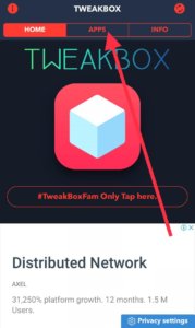 Apps Category of Tweakbox