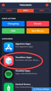 Tweakbox apps for filzaescaped