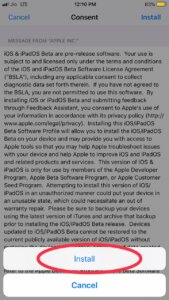 Final Install iOS 13 beta 5