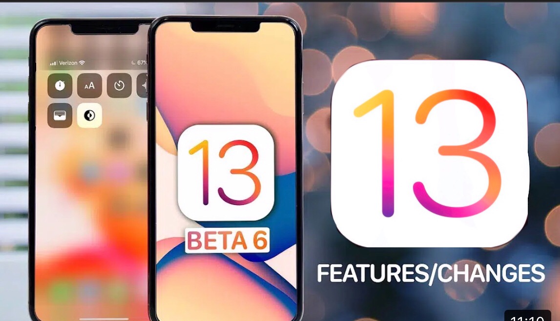iOS 13 beta 6 bugs, changes