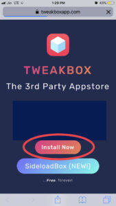 Install tweakbox to download 8 ball pool hack