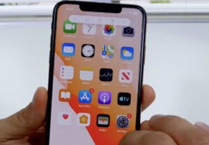 new options appear at top of screen