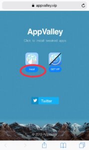 Install App Valley