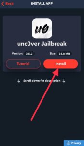 Uncover jailbreak download iOS 12.4