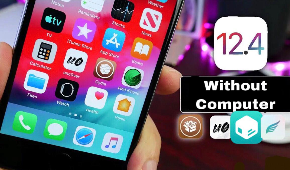 How to jailbreak iOS 12.4 without computer