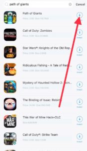 Path Of Giants free iOS download