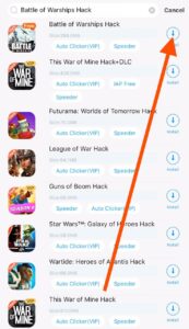 Battle of Warships hack iOS download