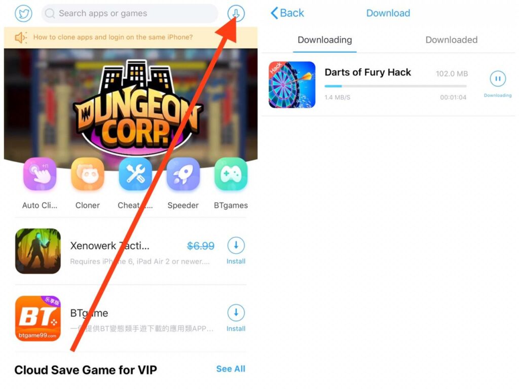 Download darts of fury hack iOS