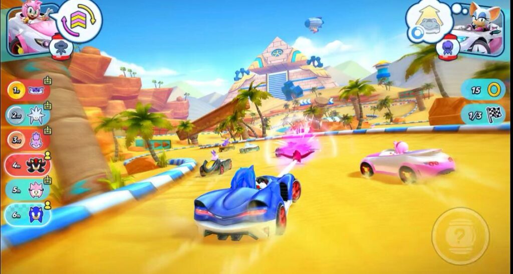 Sonic racing (Apple Arcade games)