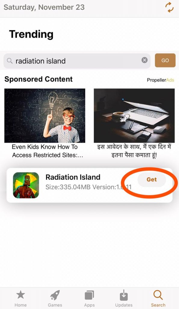 Radiation Island free iOS