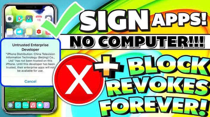 How to fix/ open revoked apps iOS 13