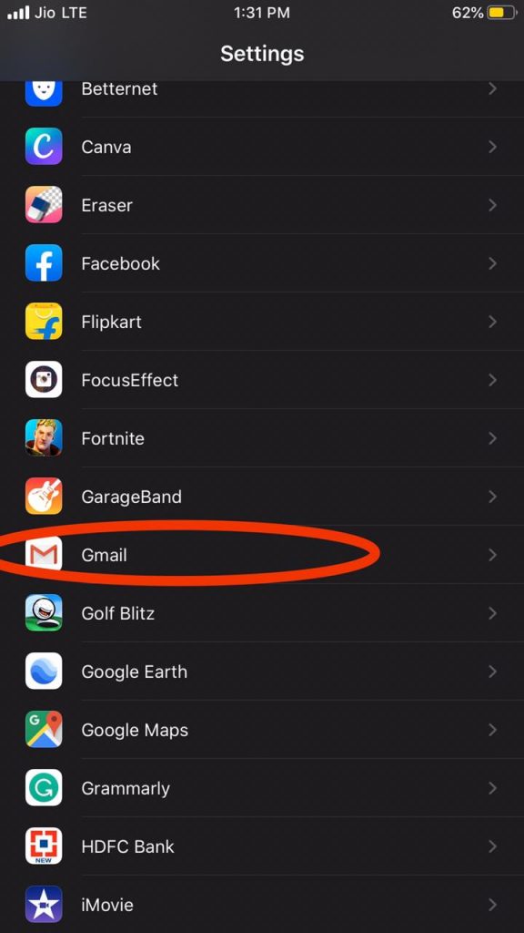 Find apps to hide notification from lock screen