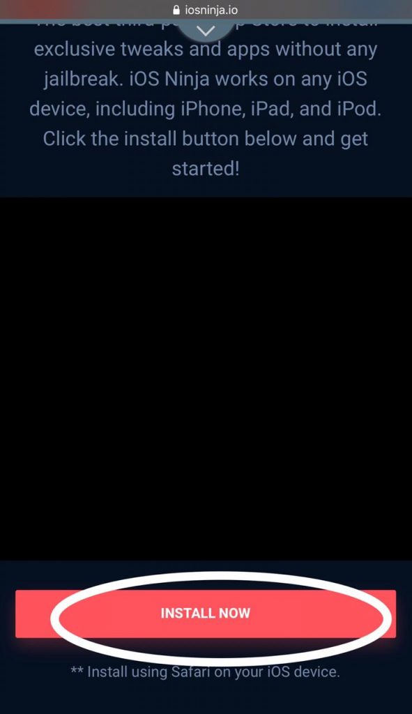 Install iOS Ninja to download revoked apps