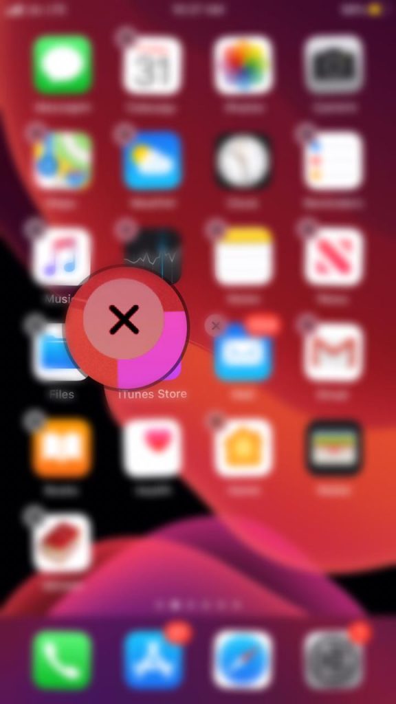 Delete Apps iPhone