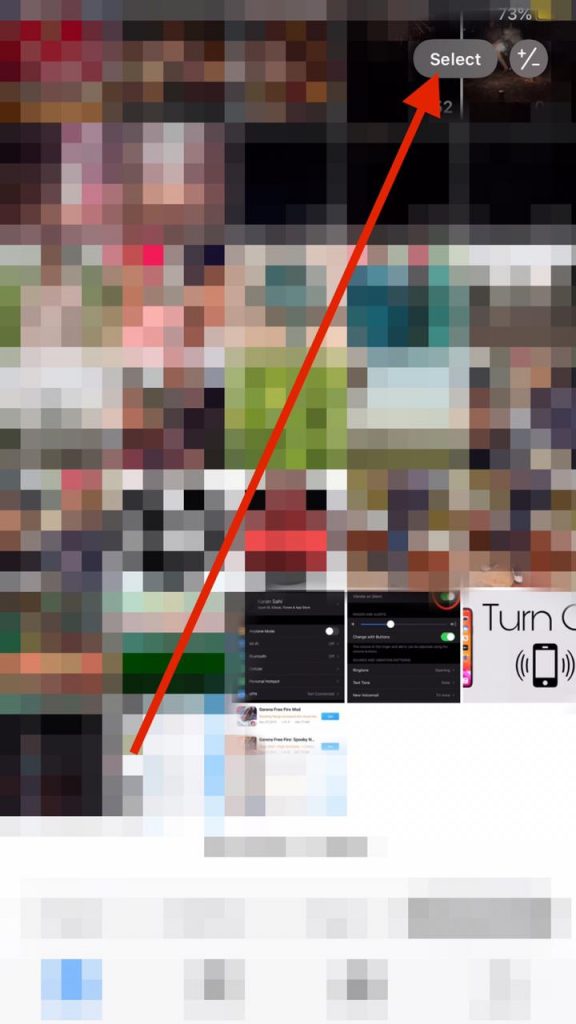 Select image you want to send as document