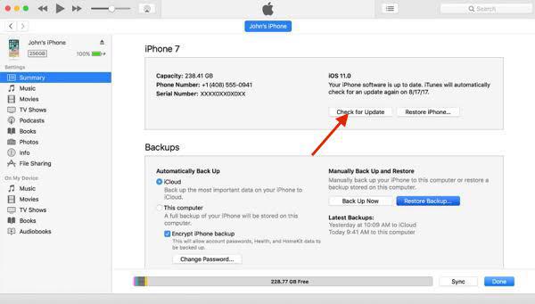 Download iOS Software Update with Mobile Data
